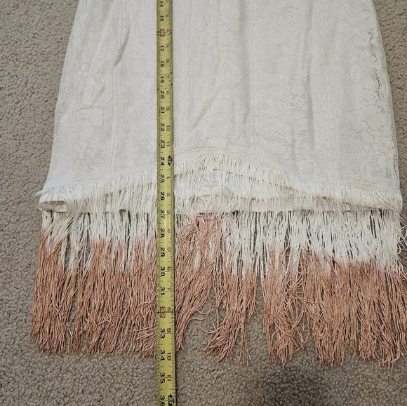 Shyanne Women's Fringe Halter Bodycon Dress L - Picture 14 of 15